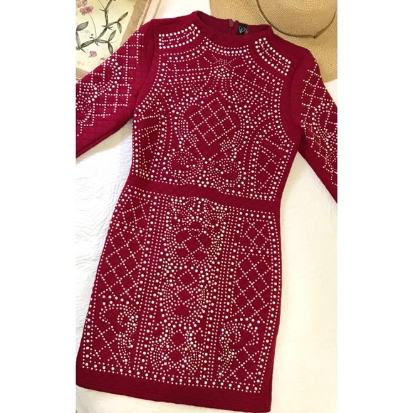 Windsor Embellished Mini Dress - Picture 1 of 16